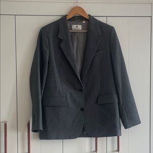 Babaton Aritzia Slate Gray Blazer Sz medium